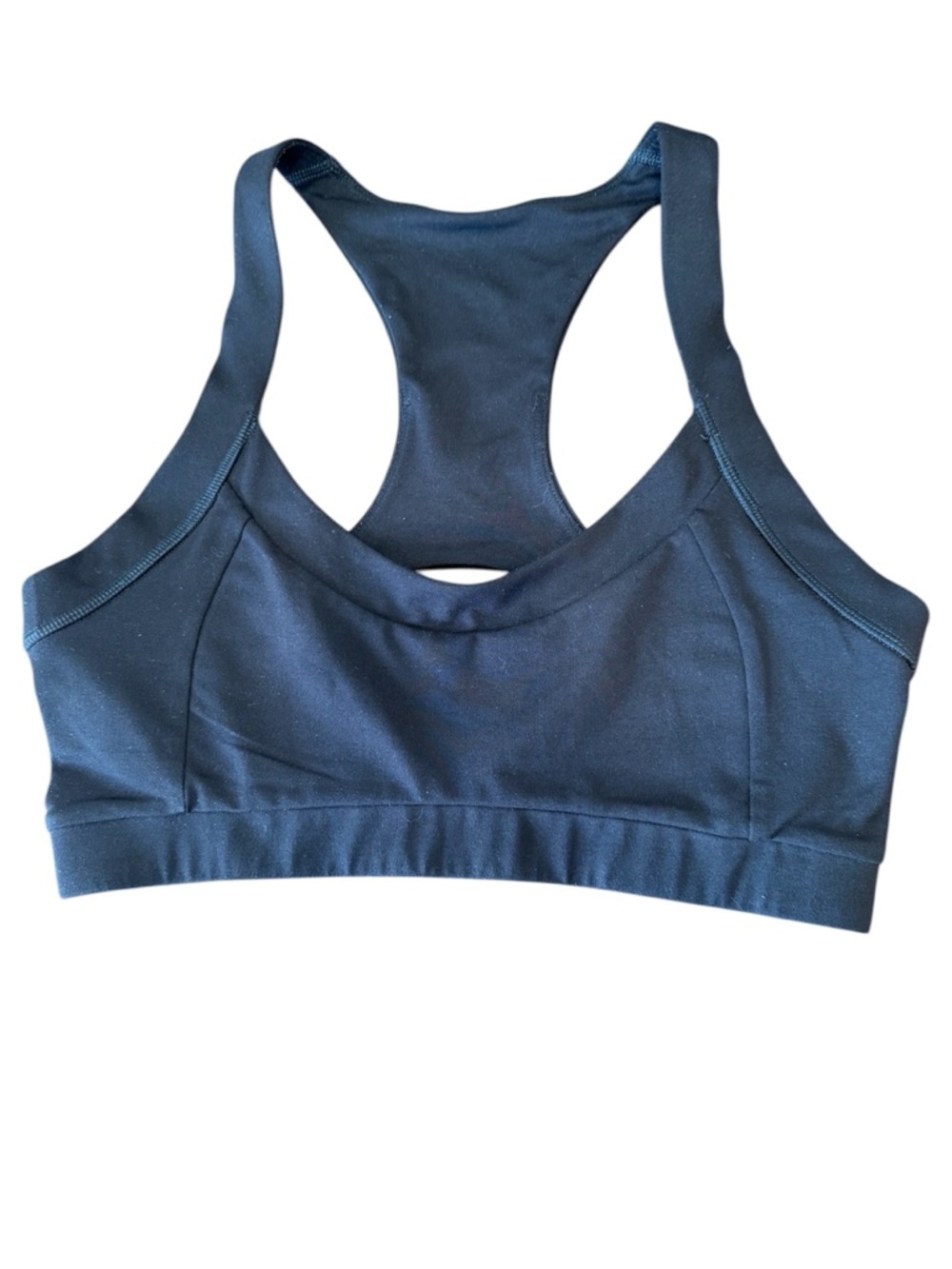 Free People Movement Black Racerback Sports Bra Size Medium M Cutout